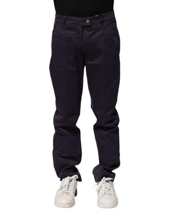 Incotex Mid Waist Casual Straight Mens Pants