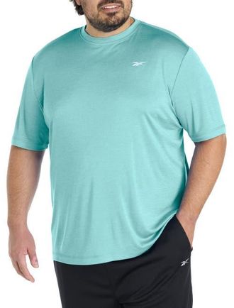 Reebok Big & Tall ID Train Melange Performance Tee in Ai Aqua at Nordstrom, Size 3X Big