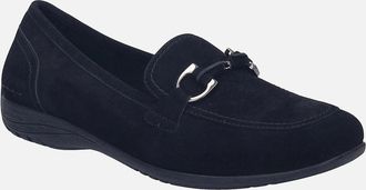 Josef Seibel Womens Fenja 34 Womens Loafers - Black - Size: 6.5