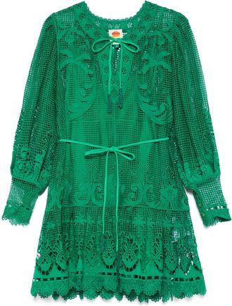 Farm Rio Mini-jurk - Groen