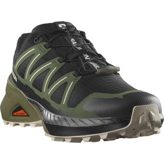 Salomon Trailrunningschuh SALOMON SPEEDCROSS PEAK, Herren, Gr. 44, schwarz (schwarz, schwarz forest, rainy day), Synthetik, Textil, Schuhe Trailrunningschuh
