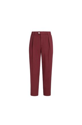 Brunello Cucinelli Trousers with tee holder in Cherry at Nordstrom, Size 50 It