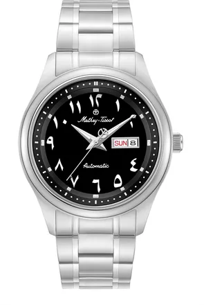 Mathey-Tissot Automatic Black Arabic Dial Mens Watch MATWGL253101