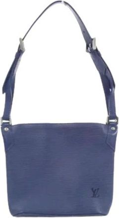 Louis Vuitton Pre-owned Shoulder Bags, female, Blue, Size: ONE SIZE Pre-owned Epi Shoulder Bag