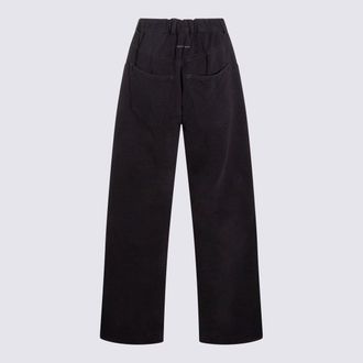 Maison Margiela Womens Jeans Black _100 % Co