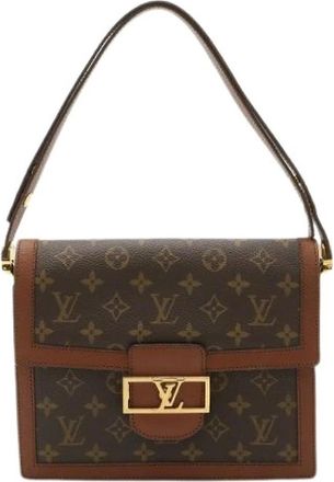 Louis Vuitton Pre-owned Monogram 2way Schoudertas - Dames - Vintage Schoudertas - Bruin - ONE Size - Vintage
