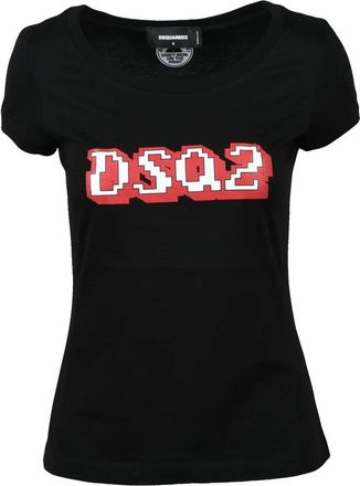 Dsquared2 Fitted Round Neck T-Shirt
