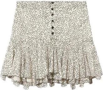 Isabel Marant Dames, Rokken, Beige, Maat: S Katoen