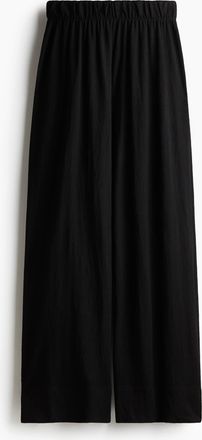 H&M Weite Hose - Schwarz