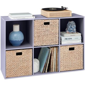 Best Choice Products 6-Cube Bookshelf, 13.5in Display Storage System, Organizer w/ Removable Back Panels