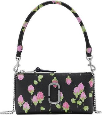 Marc Jacobs Snapshot Convertible Floral Shoulder Bag in Black Multi at Nordstrom