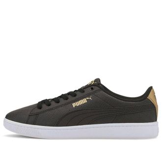 Puma (WMNS) PUMA Vikky V2 Sig Black White Gold 373226-02