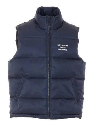 Dr&ocirc;le de Monsieur Slogan padded vest