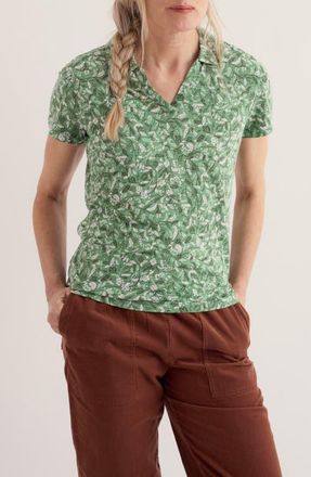 Seasalt Cornwall Wavecrest Organic Cotton T-Shirt in Garden Peas Pea Pod at Nordstrom, Size 14