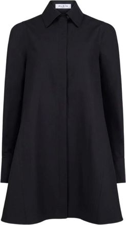 Alaia Alaia Jurken - Dames - Jurken - Zwart - Maat: XS Zijde