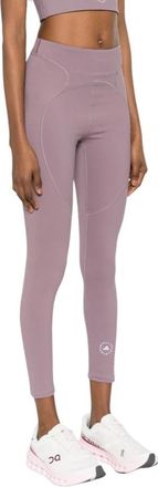 adidas by Stella McCartney Panelled Leggings - Dames - Trainingsleggings - Paars - L - Tweed - Fitness