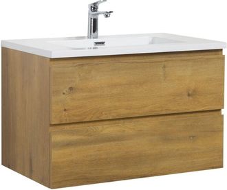 Badplaats Mobile da bagno Angela 80cm Rovere - armadio mobiletto lavabo