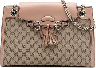 Gucci Pre-owned Gucci Large GG Canvas Emily Shoulder Bag Ladies 0L3UQ6ICLCAQ971P