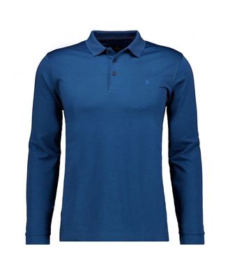 Ragman Poloshirt RAGMAN, Herren, Gr. 3XL, blau (dunkelblau, 793), Baumwollmischung, regular fit, ohne Ausschnitt, Shirts Poloshirt