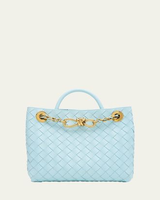 Bottega Veneta Small Andiamo Shoulder Bag with Chain Strap