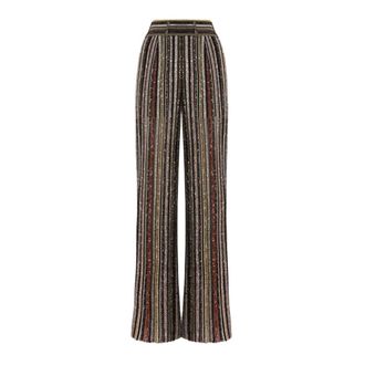 Missoni Dames, Broeken, Veelkleurig, Maat: M Viscose