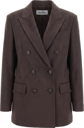 Max Mara Double-breasted Peak-lapels Blazer
