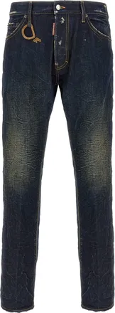 Dsquared2 Dsquared&sup2; Cotton Slim Fit Mens Jeans