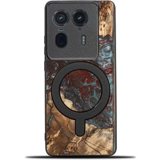 OEM Funda Bewood Unique Para Motorola Edge 50 Ultra - Planetas - Plut&oacute;n Con Magsafe