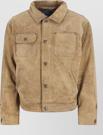 Polo Ralph Lauren casual jacket adjustable cuffs flap pockets