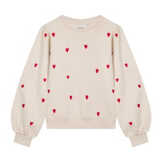 Fab By Fabienne Chapot Fabienne Chapot - Dina Sweater - Dames - Sweatshirts & Hoodies - Beige - Maat: XS Katoen