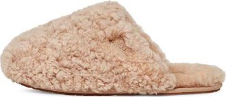 UGG (WMNS) UGG Maxi Curly Slide Sand 1133151-SAN