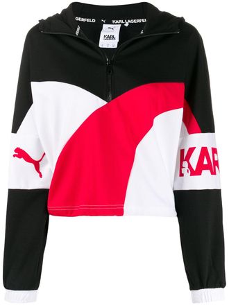 Puma Felpa con design color-block Puma X Karl Lagerfeld - Bianco