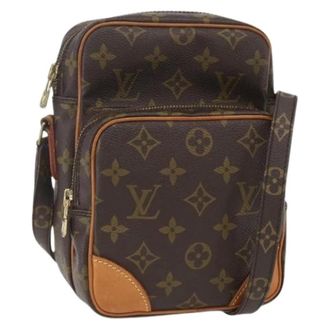 Louis Vuitton Pre-owned Cross Body Bags, female, Brown, Size: ONE SIZE Pre-owned Monogram Shoulder Bag