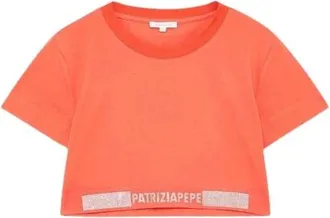 Patrizia Pepe Patrizia Pepe, T-Shirts, female, Pink, Size: XS Cotton Tank Top