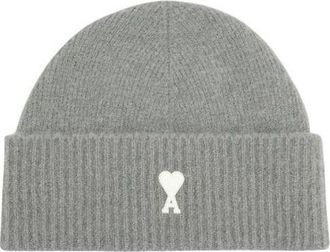 Ami FW25 Beanie Gray UBO005-KN0135-058