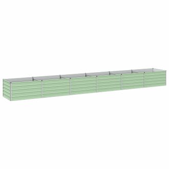 vidaXL Cama De Jard&iacute;n Elevada Verde Pastel 600 X 80 X 55 Cm Vidaxl