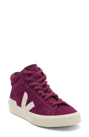 Veja Minotaur High Top Sneaker in Magenta/Pierre at Nordstrom Rack, Size 38.5