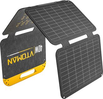 OEM Panel Solar Port&aacute;til E Impermeable, Carga De Alta Eficiencia, Vs40