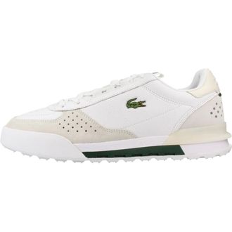 Lacoste Schoenen, Heren, Wit, 44 EU, Leer, Slam Break Leren Sneakers