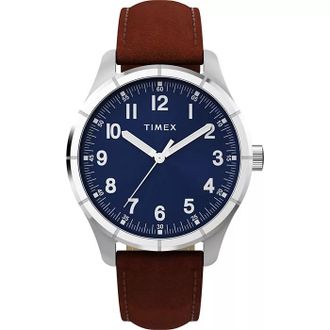 Timex Main Street Quartz Blue Dial Mens Watch TW2Y16200