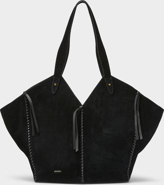 Isabel Marant Womens Tampa suede tote bag