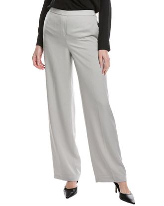 Theory Wide Pull-On Silk Pant