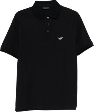Emporio Armani Navy Blue Logo Polo