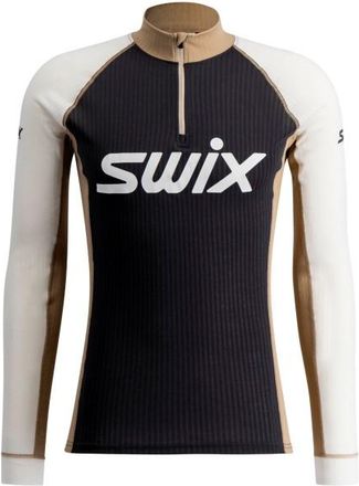 Swix RaceX Classic Half Zip Kunstfaserunterw&auml;sche f&uuml;r Herren | schwarz