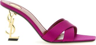 Saint Laurent Fuchsia Solid Heels