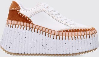 Chloé Sneakers con zeppa Nama Chloé in pelle