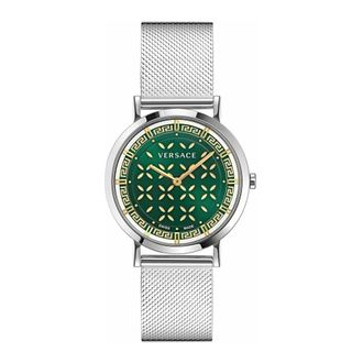 Versace New Generation Watch - Dames - Horloges - Grijs - ONE Size - Accessoires