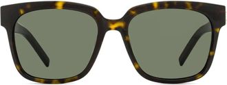 Saint Laurent Eyewear Occhiali da sole squadrati M40 - Marrone