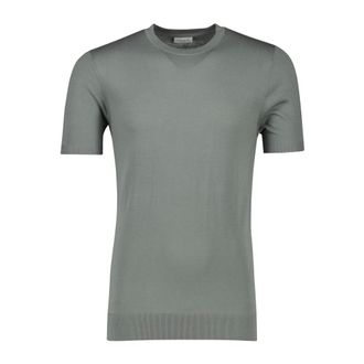 Profuomo Heren, Tops, Groen, Maat: 2XL Katoen