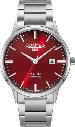 Roamer 718833-41-65-70 Mens R Line Classic Watch - Silver - One Size
